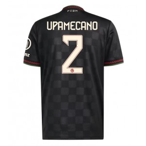 Bayern Munich Dayot Upamecano #2 Jalkapallovaatteet Kolmaspaita 2025-26 Lyhythihainen